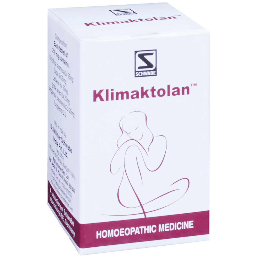 Dr Willmar Schwabe India Klimaktolan Tablet bottle of 20 gm Tablet