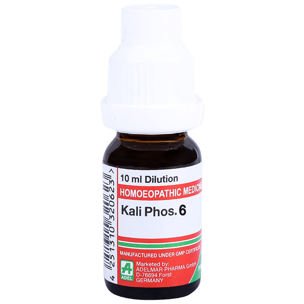 ADEL Kali Phos Dilution 6 bottle of 10 ml Dilution ADEL Kali Phos Dilution 6 bottle of 10 ml Dilution