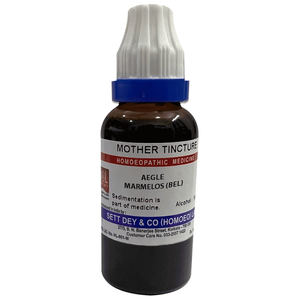 Sett Dey Aegle Marmelos Mother Tincture bottle of 30 ml Mother Tincture Sett Dey Aegle Marmelos Mother Tincture bottle of 30 ml Mother Tincture