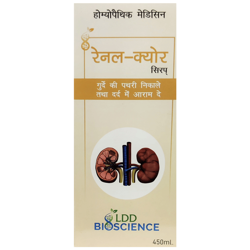 LDD Bioscience Renal Kure Syrup bottle of 450 ml Syrup
