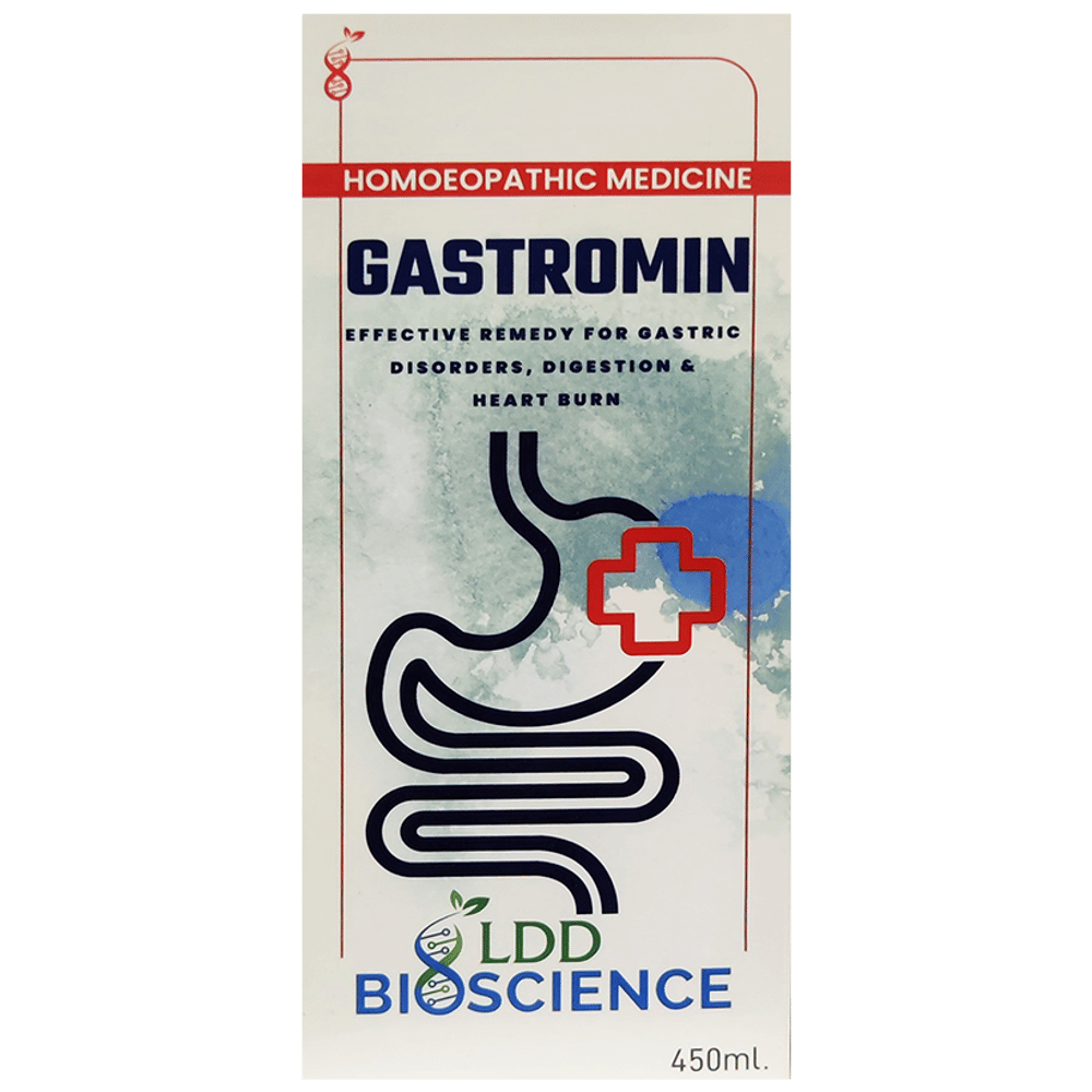 LDD Bioscience Gastromin Syrup bottle of 450 ml Syrup