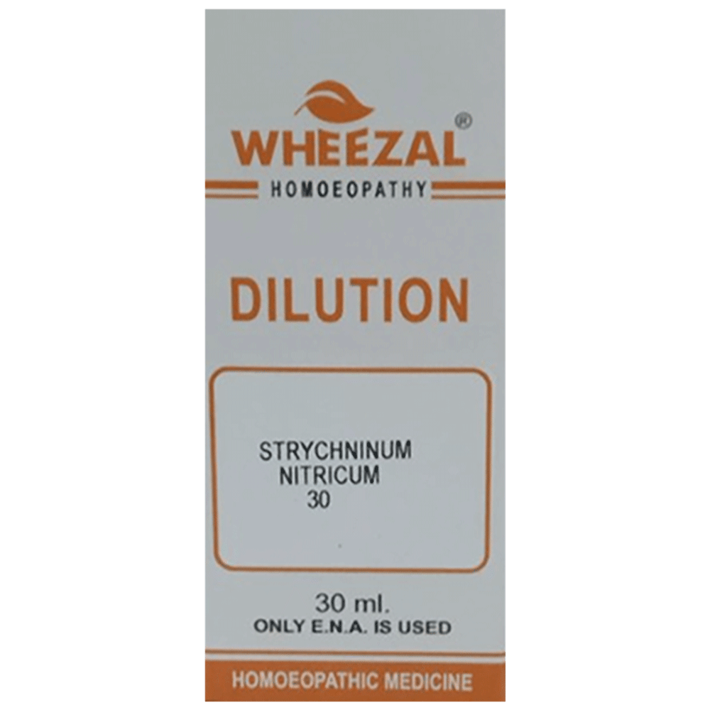 Wheezal Strychn.Nit. Dilution 30 bottle of 30 ml Dilution