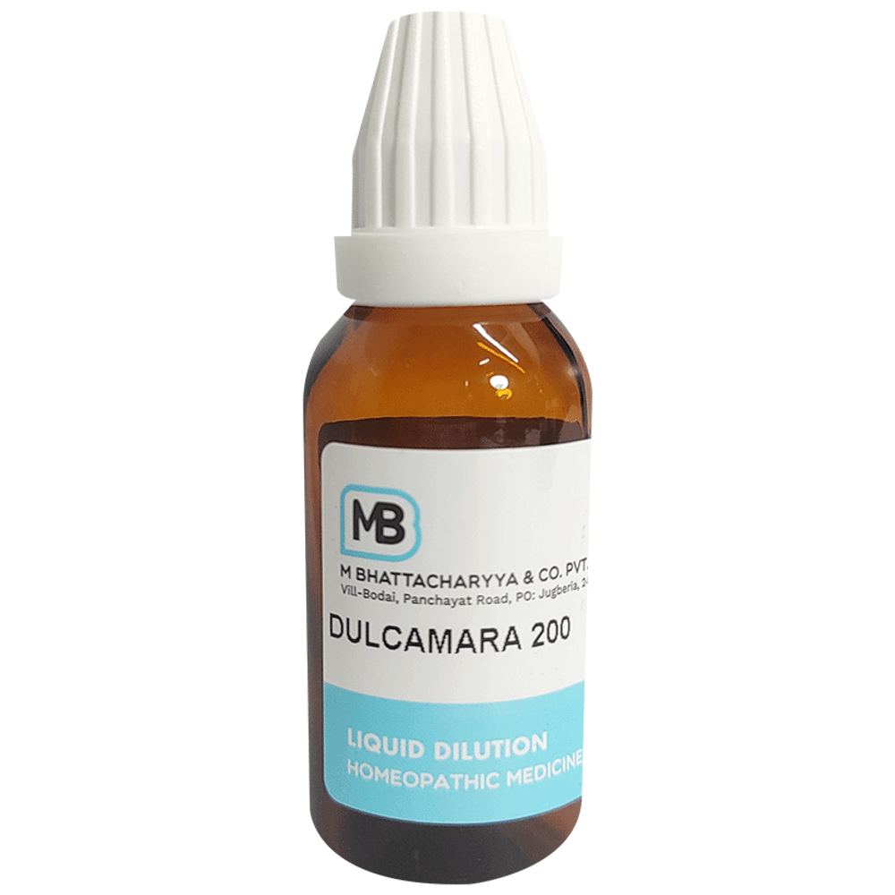MB Dulcamara Dilution 200 bottle of 30 ml Dilution MB Dulcamara Dilution 200 bottle of 30 ml Dilution
