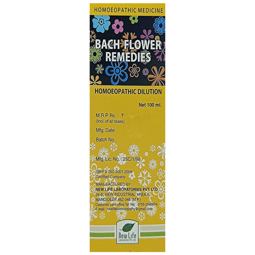 New Life Batch Flower Remedies Chestnut Bud Dilution 30 bottle of 100 ml Dilution New Life Batch Flower Remedies Chestnut Bud Dilution 30 bottle of 100 ml Dilution