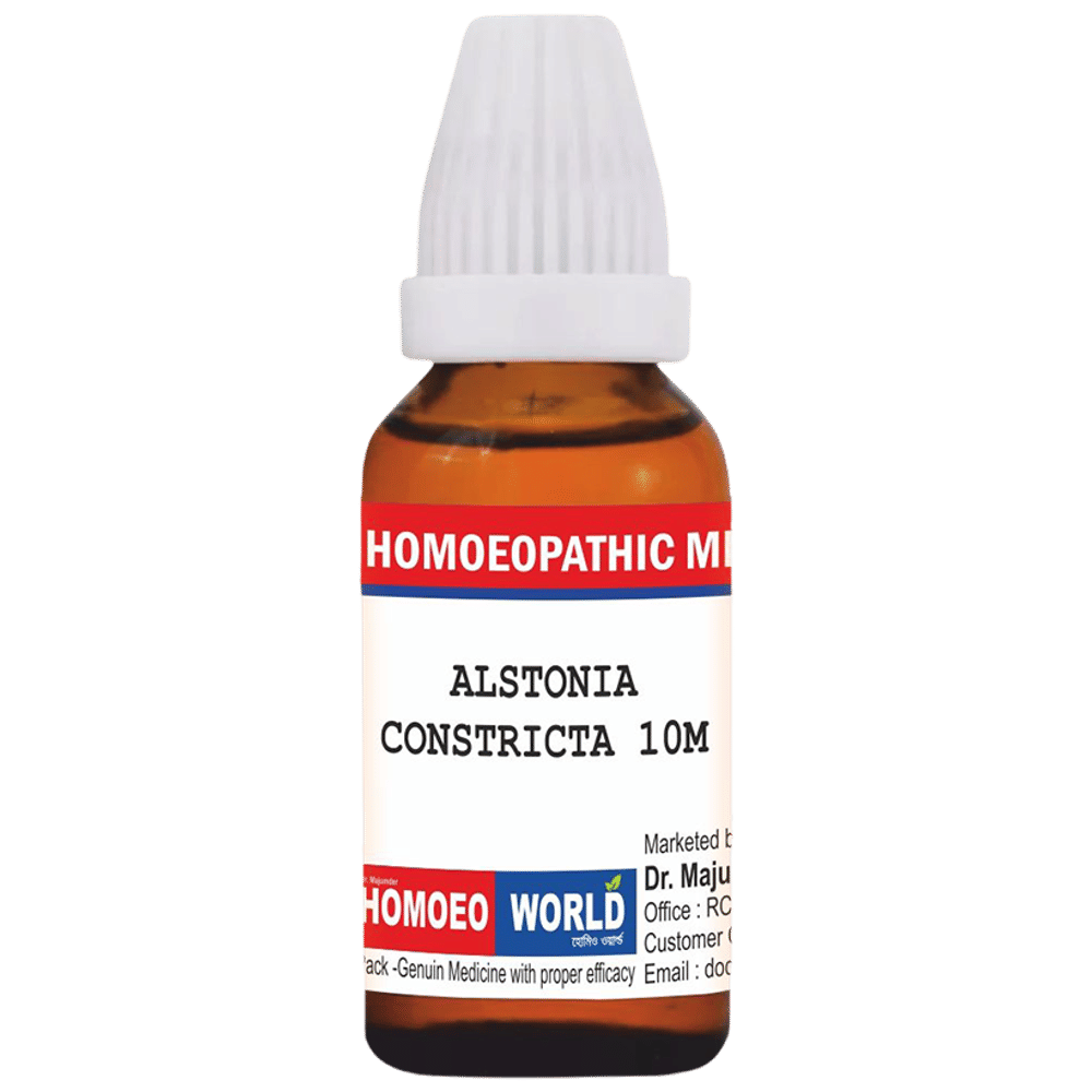 Dr. Majumder Homeo World Alstonia Constricta Dilution (30ml Each) 10M combo pack of 2 bottles