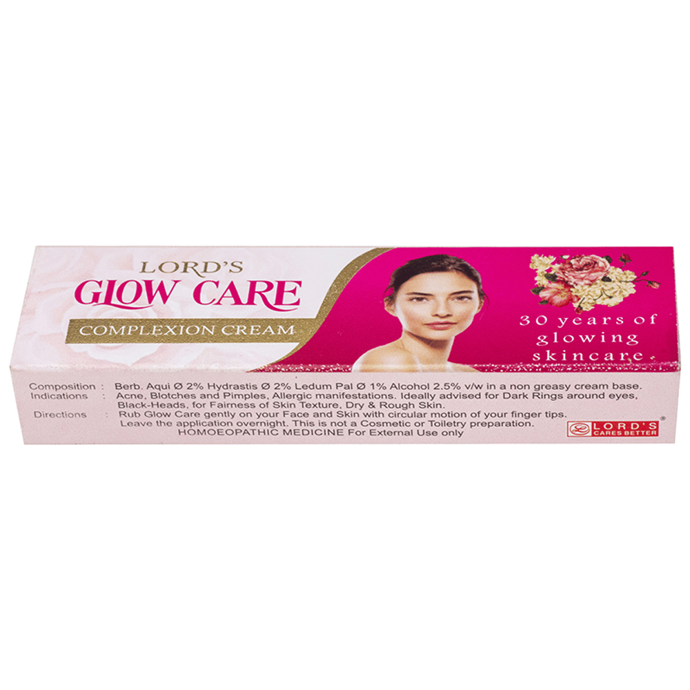 Lord's Glow Care Complexion Cream tube of 25 gm Cream