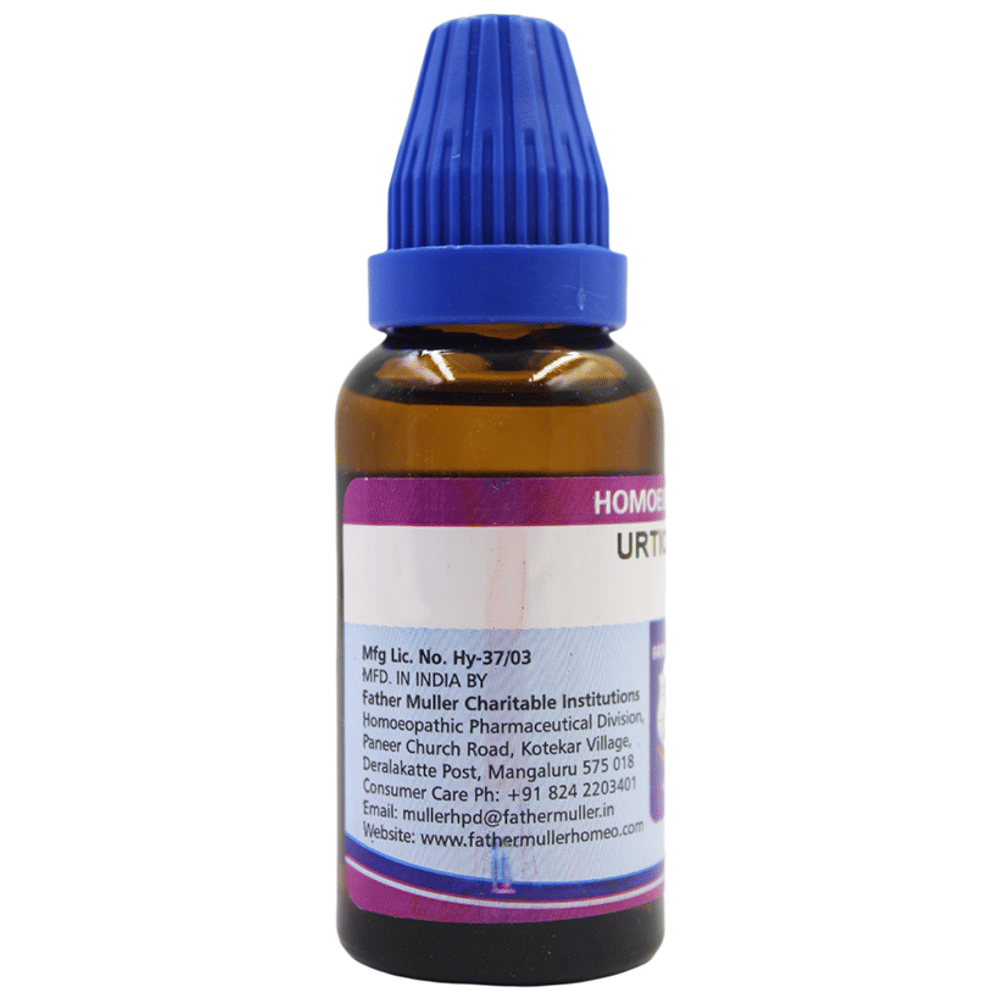 Father Muller Urtica Urens Drop 30 bottle of 30 ml Oral Drops Father Muller Urtica Urens Drop 30 bottle of 30 ml Oral Drops