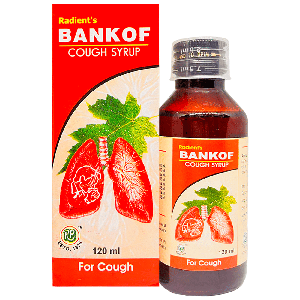 Radient Bankof Syrup bottle of 120 ml Syrup