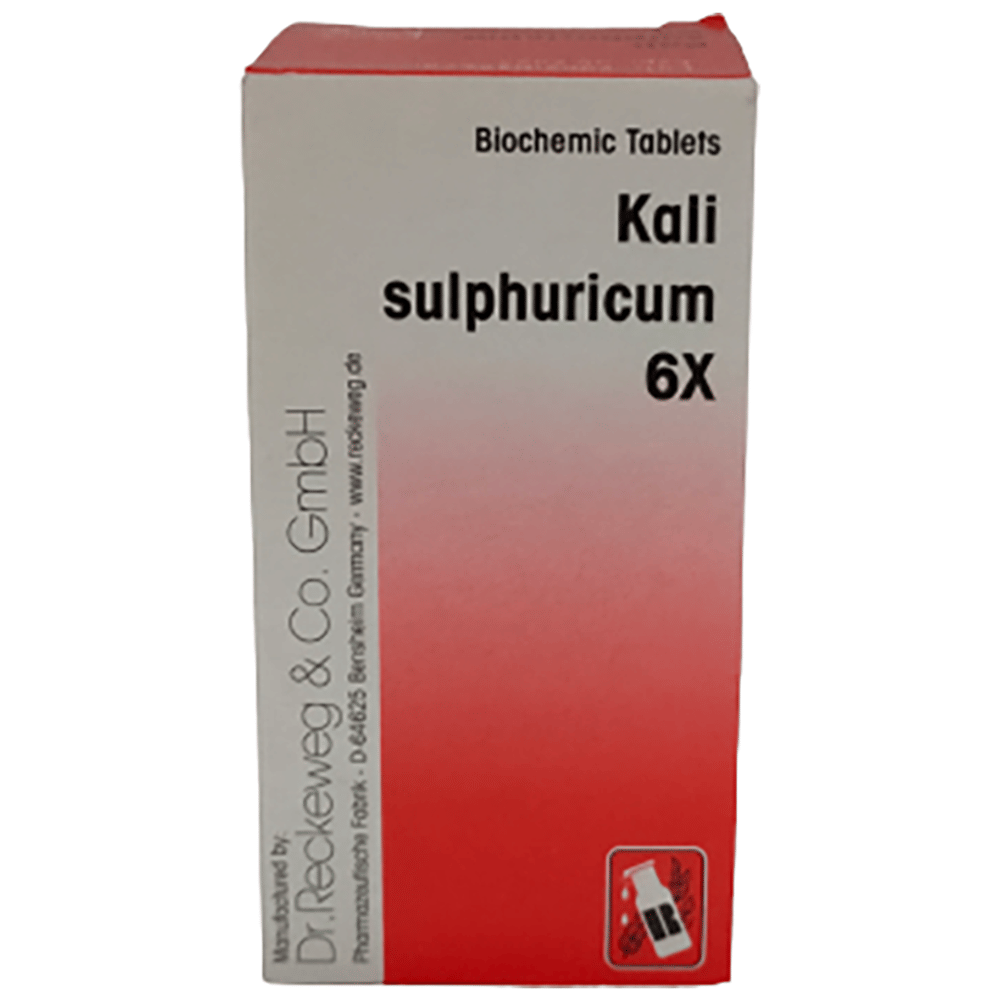 Dr Reckeweg &Co.gmbH Kali Sulphuricum Biochemic Tablet 6X bottle of 20 gm Biochemic Tablet
