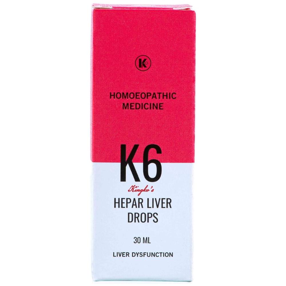 Kingko's K6 Hepar Liver Drop bottle of 30 ml Oral Drops
