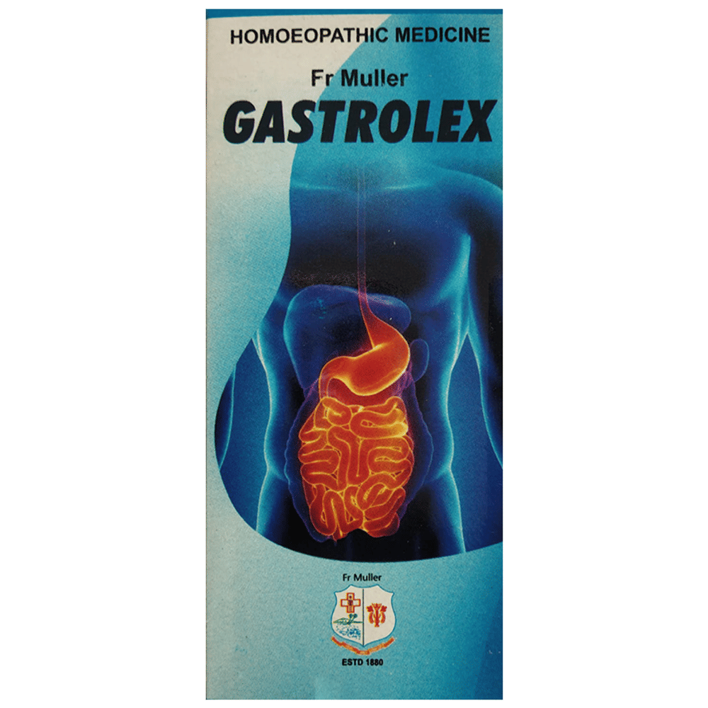 Fr Muller Gastrolex bottle of 125 ml Syrup