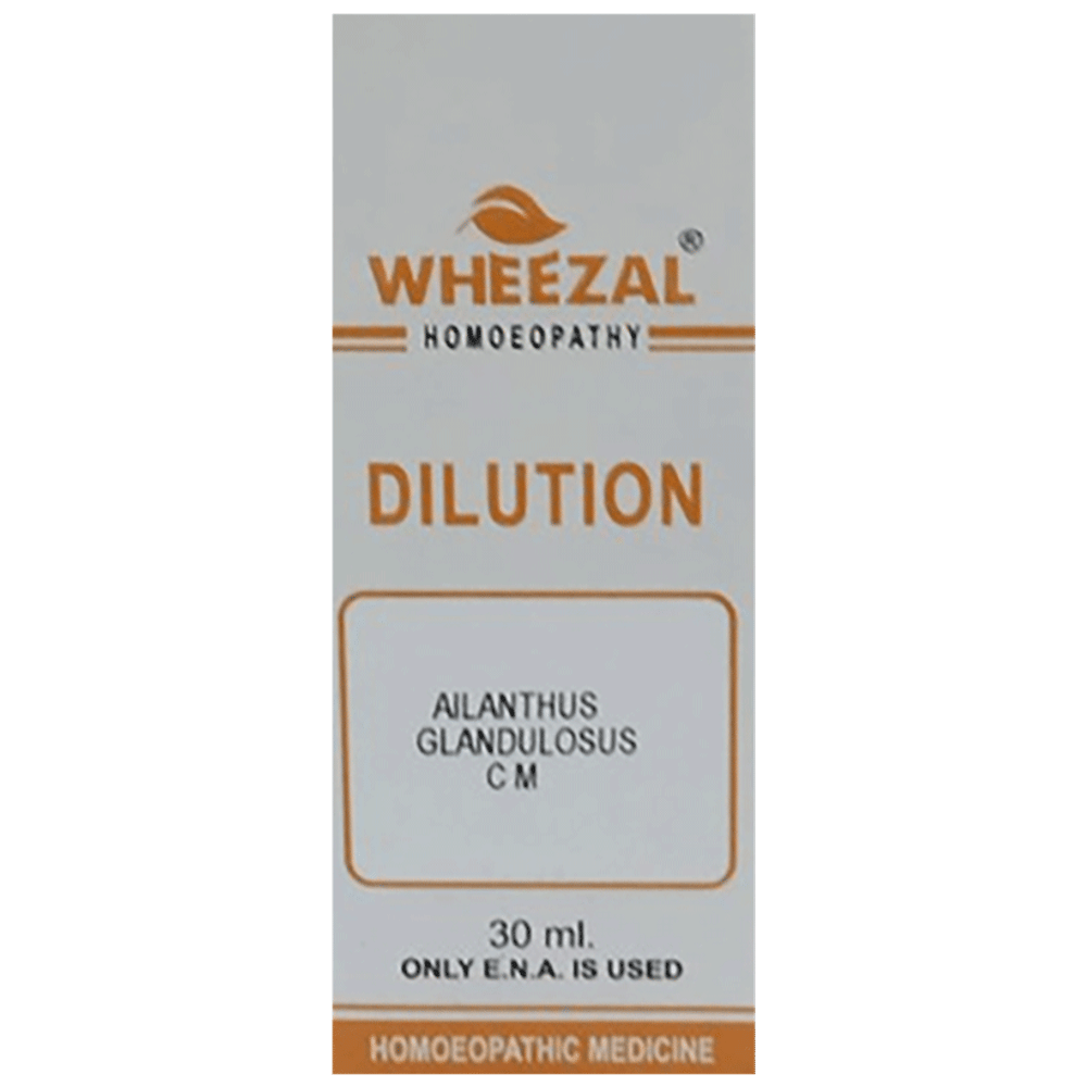 Wheezal Ailanthus G. Dilution CM bottle of 30 ml Dilution