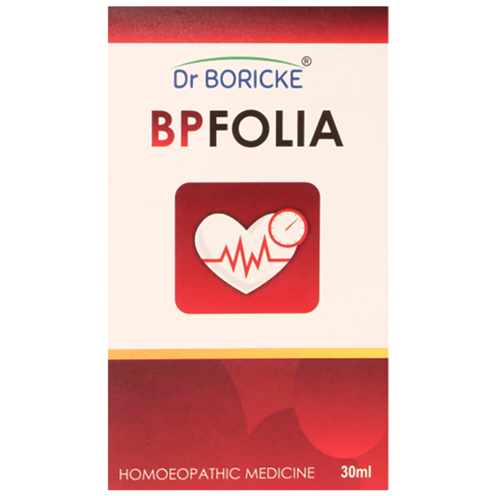 Dr Boricke Bpfolia Oral Drops bottle of 30 ml Oral Drops