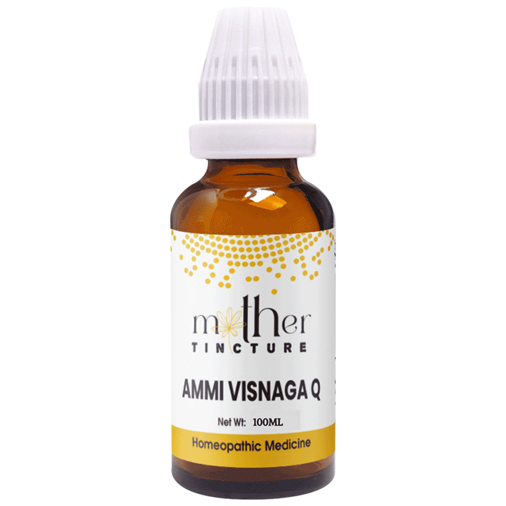 Pioneer Pharma Ammi Visnaga Mother Tincture Q bottle of 100 ml Mother Tincture