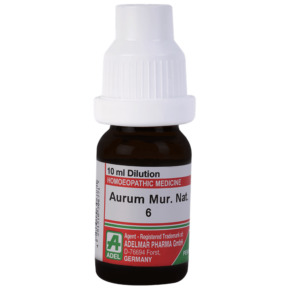 ADEL Aurum Mur. Nat. Dilution 6 bottle of 30 ml Dilution