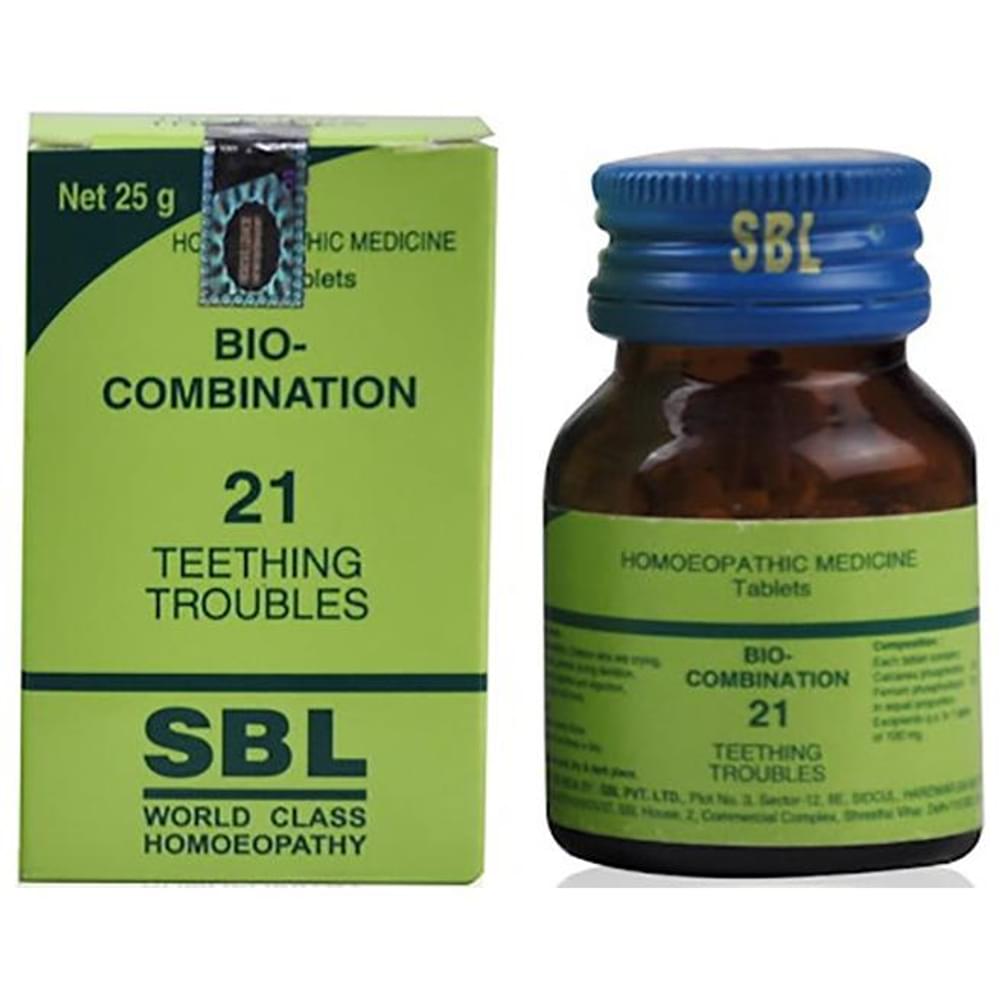 SBL Bio-Combination 21 Tablet bottle of 25 gm Biocombination Tablet