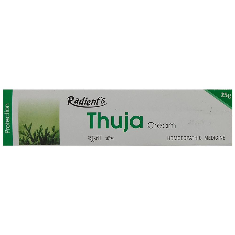 Radient Thuja Cream tube of 25 gm Cream
