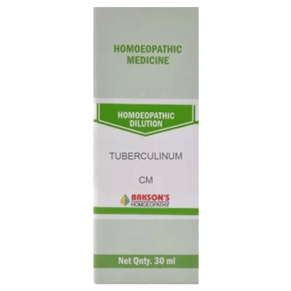 Bakson's Homeopathy Tuberculinum Dilution CM bottle of 30 ml Dilution
