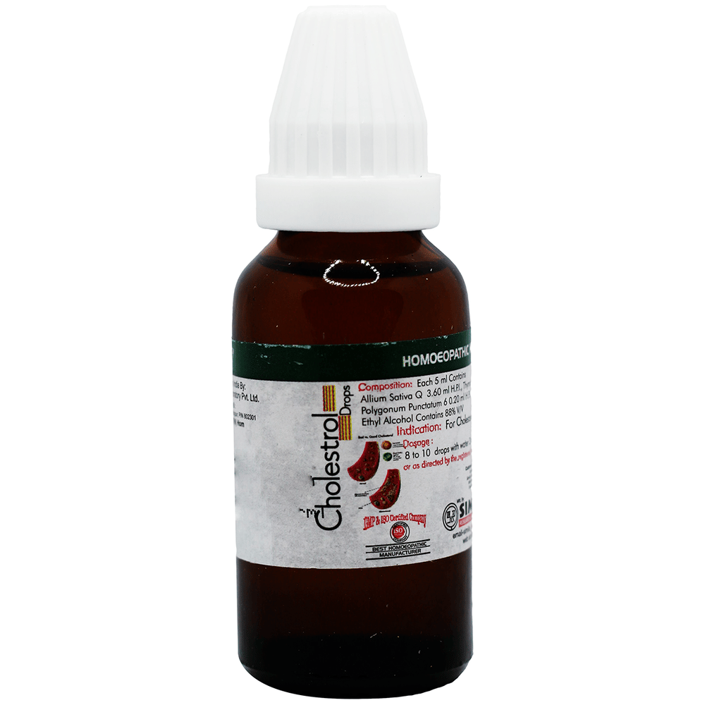 Similia Cholestrol Drop (30ml Each) combo pack of 2 bottles