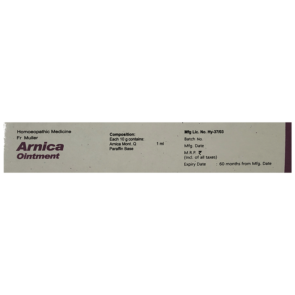Fr Muller Arnica Ointment tube of 15 gm Ointment Fr Muller Arnica Ointment tube of 15 gm Ointment