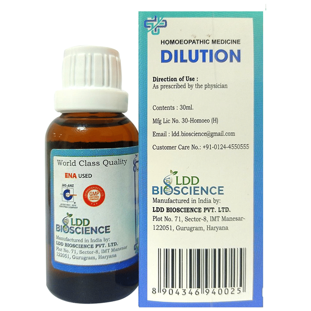 LDD Bioscience Tuberculinum K Dilution 1000 CH bottle of 30 ml Dilution