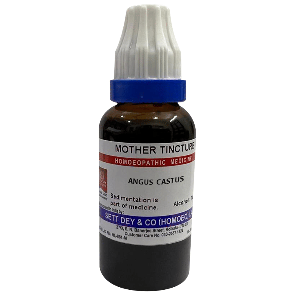 Sett Dey Agnus Castus Mother Tincture bottle of 30 ml Mother Tincture