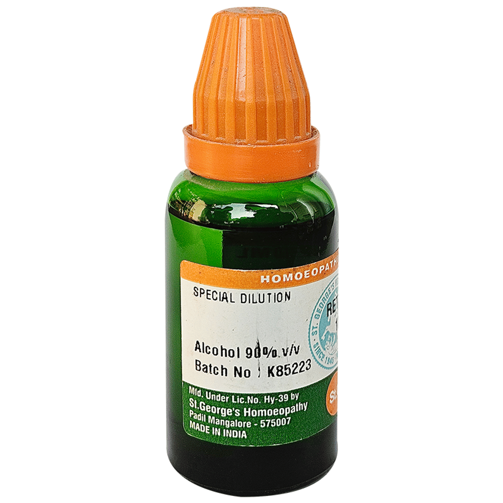 St. George’s Retina Dilution 1M bottle of 30 ml Dilution St. George’s Retina Dilution 1M bottle of 30 ml Dilution