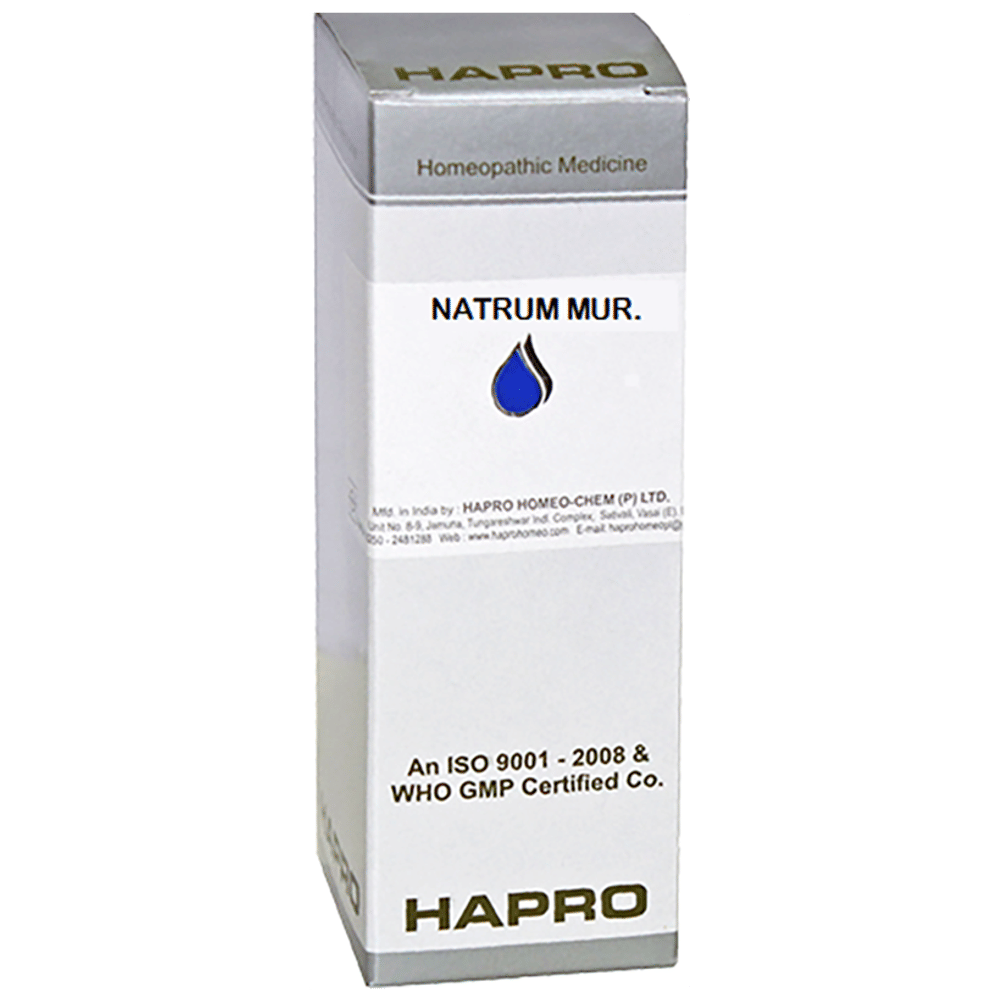 Hapro Natrum Mur Dilution 30 bottle of 30 ml Dilution