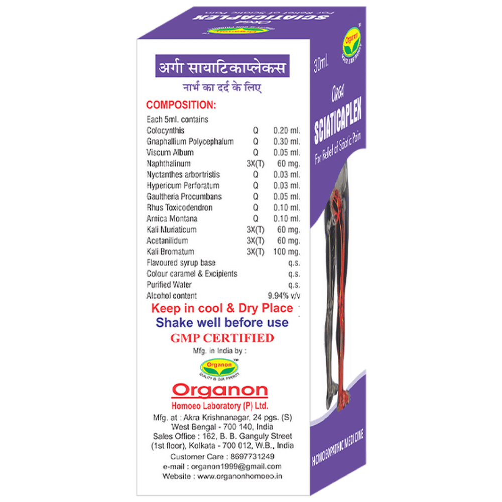 Organon Orga Sciaticaplex Drop bottle of 30 ml Drop
