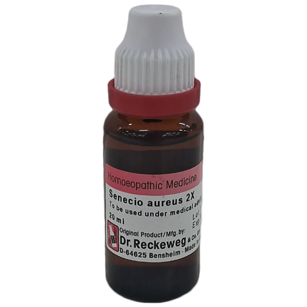 Dr. Reckeweg Senecio Aur Mother Tincture Q bottle of 20 ml Mother Tincture