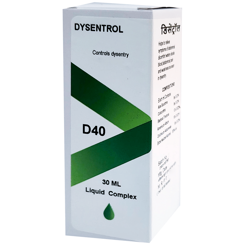 Doliosis D40 Dysentrol Liquid Complex bottle of 30 ml Drop