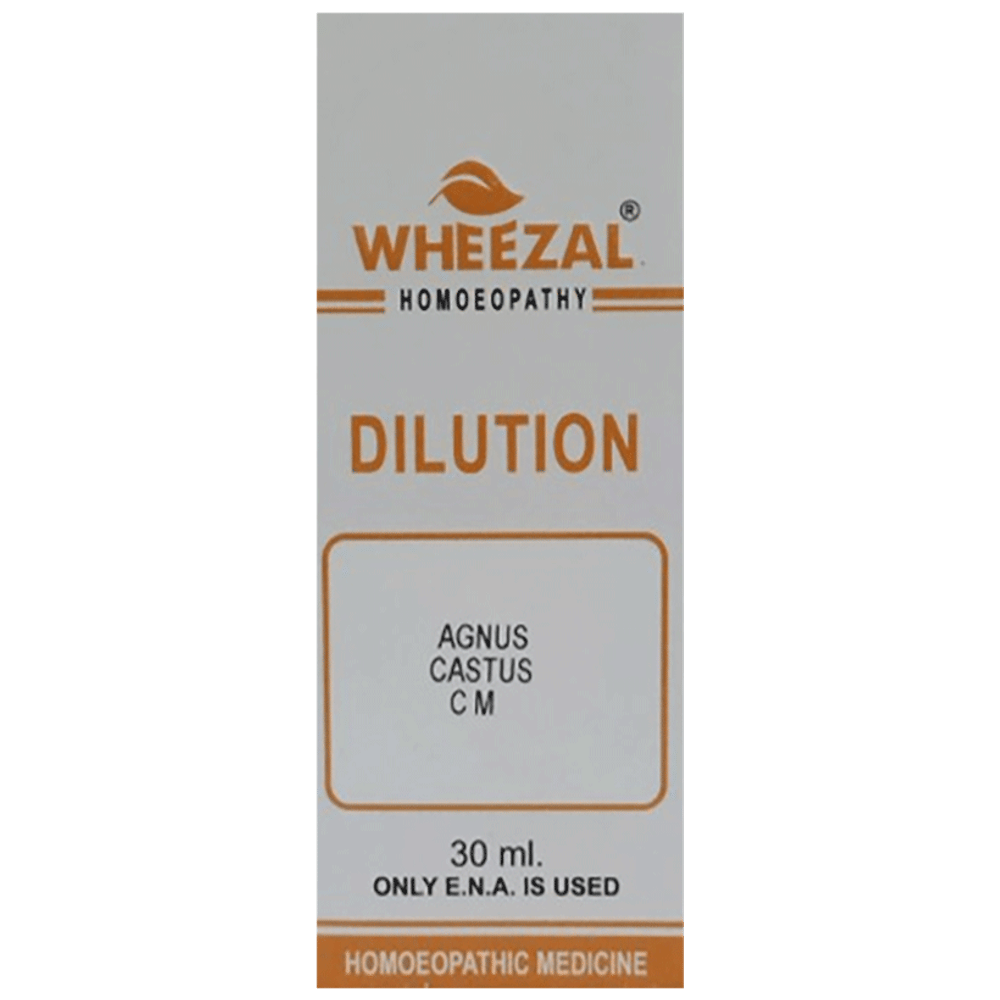 Wheezal Agnus Castus Dilution CM bottle of 30 ml Dilution
