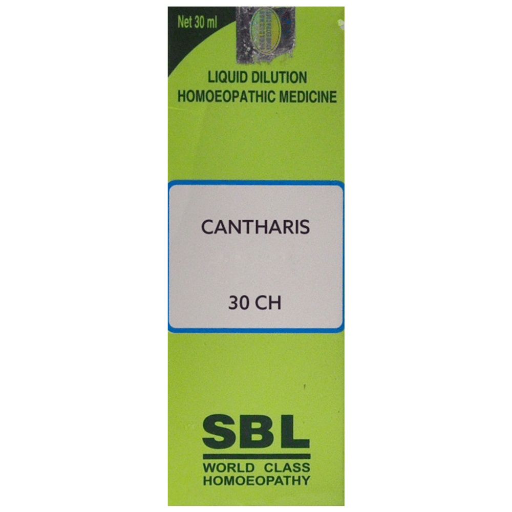 SBL Cantharis Dilution 30 CH bottle of 30 ml Dilution