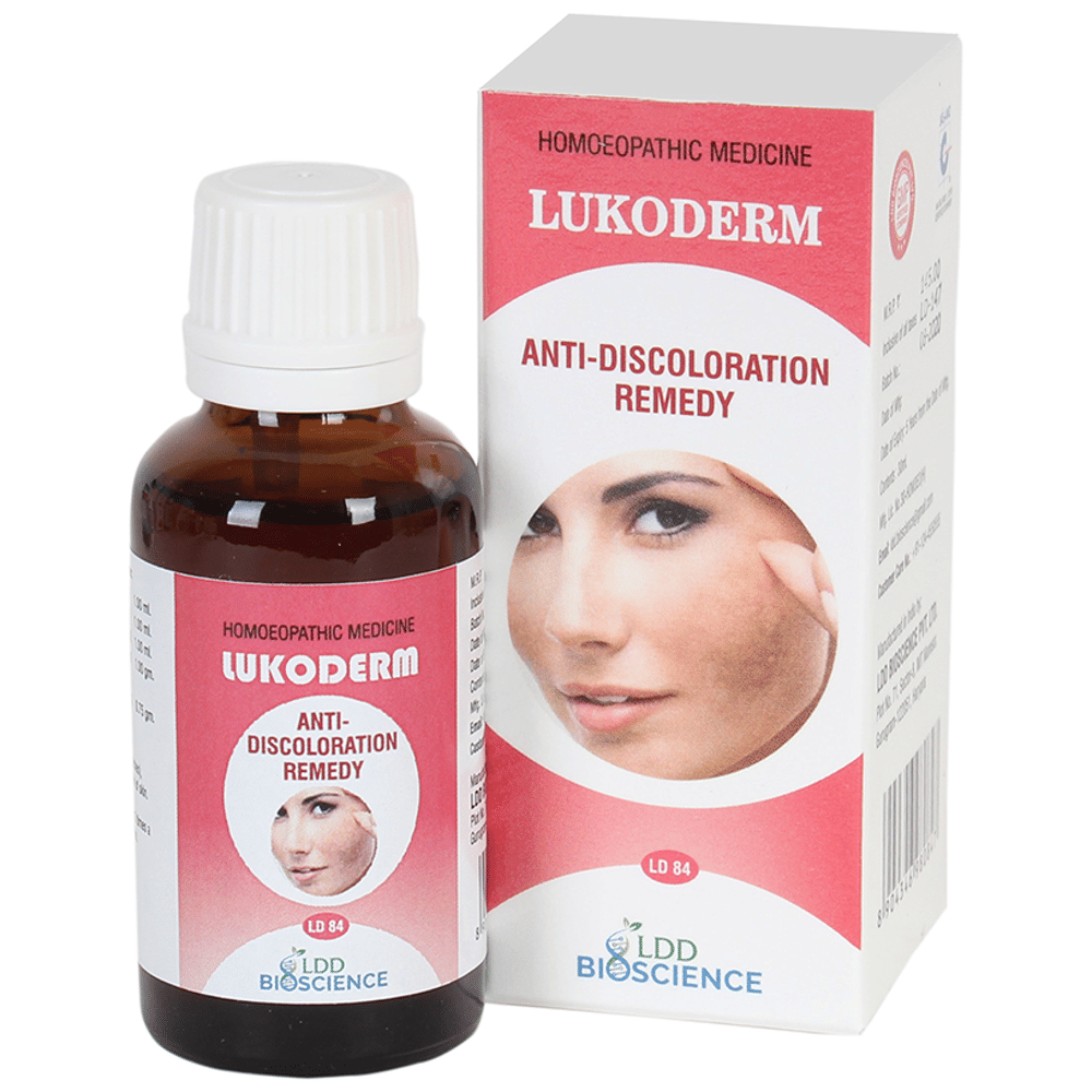 LDD Bioscience Lukoderm Anti-Discoloration Remedy bottle of 30 ml Drop