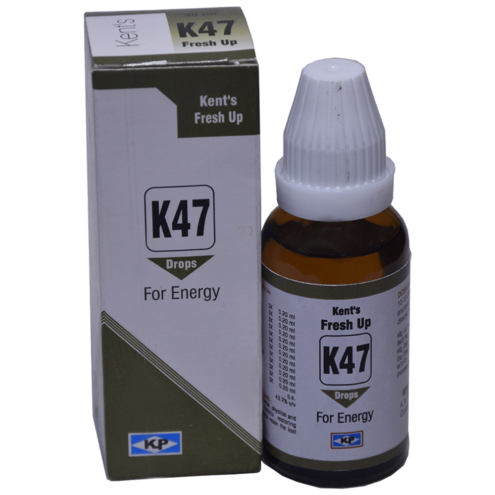 Kent's K47 Energy Oral Drops bottle of 30 ml Oral Drops