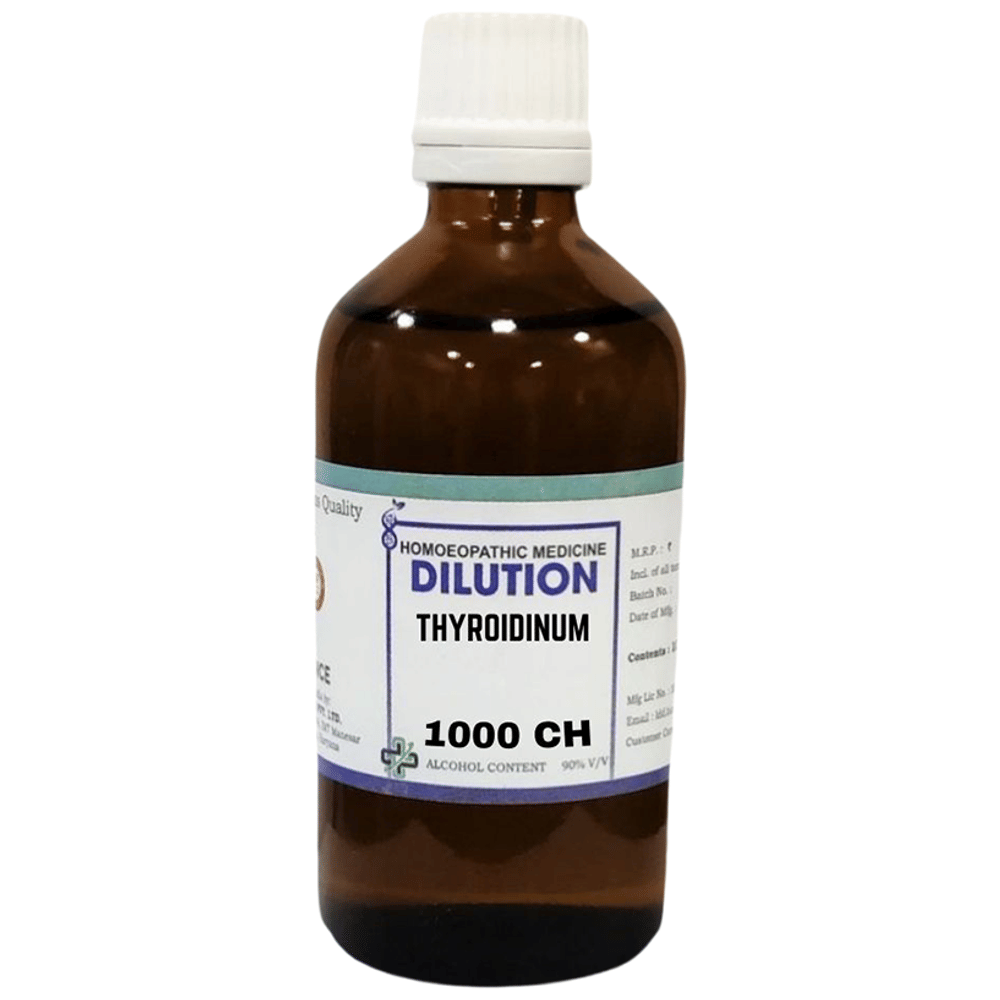 LDD Bioscience Thyroidinum Dilution 1000 CH bottle of 100 ml Dilution