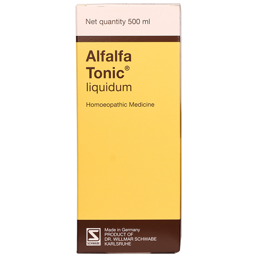 Dr Willmar Schwabe Germany Alfalfa Tonic bottle of 500 ml Tonic