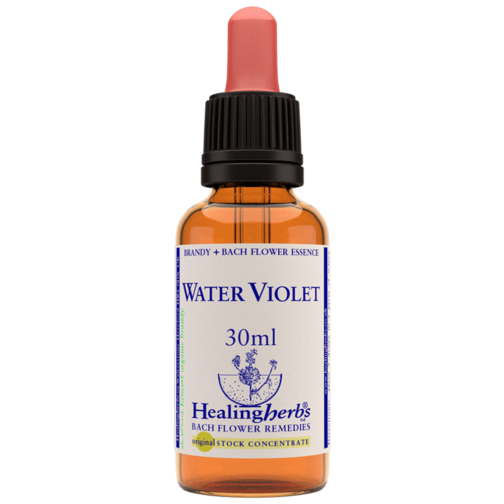 Healing Herbs Bach Flower Water Violet bottle of 30 ml Liquid