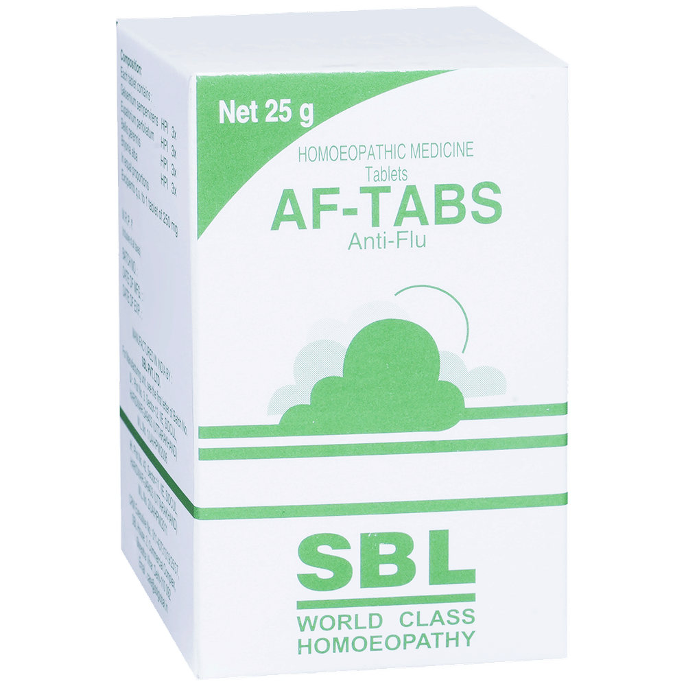 SBL AF-Tabs Tablet bottle of 25 gm Tablet SBL AF-Tabs Tablet bottle of 25 gm Tablet
