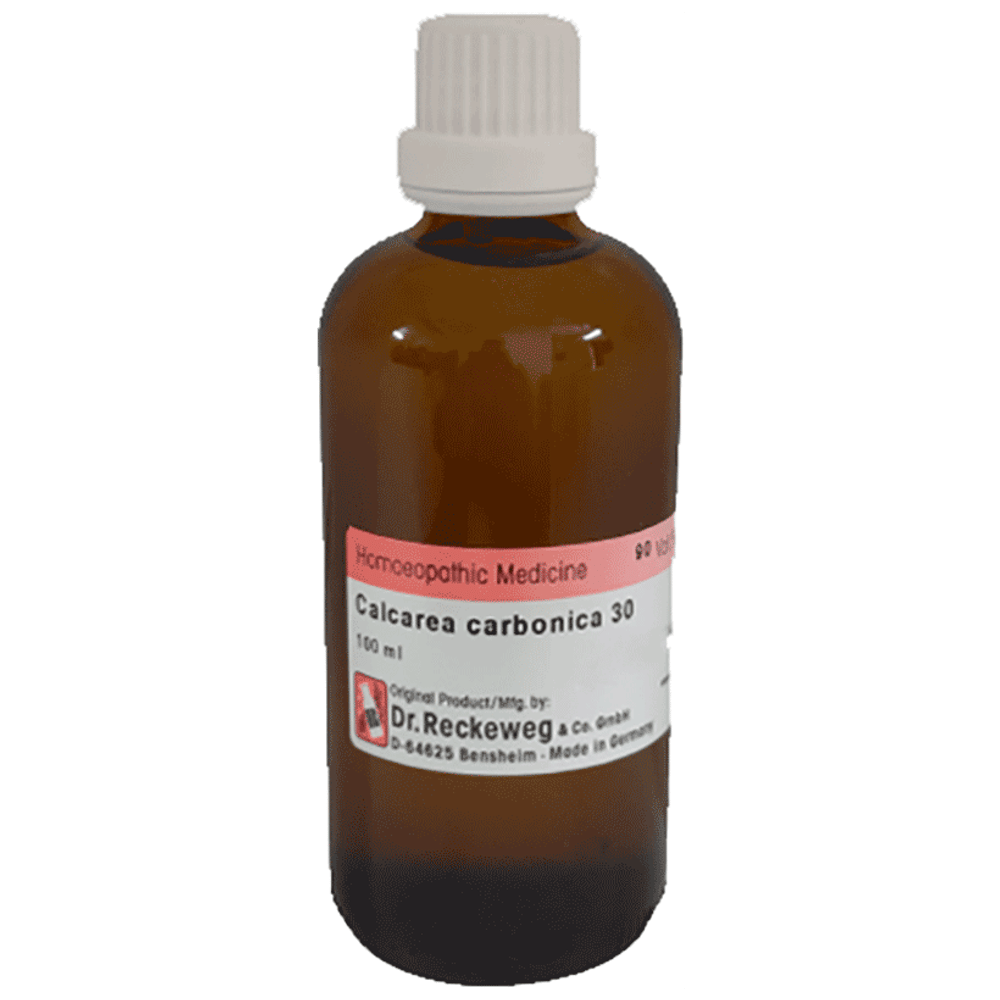 Dr Reckeweg &Co.gmbH Calcium carbonicum Hahnemanni Dilution(100ml Each) 30 CH box of 1 Bottle Dr Reckeweg &Co.gmbH Calcium carbonicum Hahnemanni Dilution(100ml Each) 30 CH box of 1 Bottle