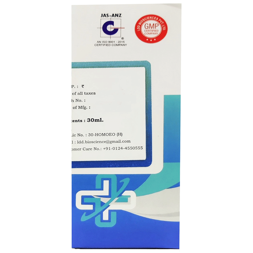 LDD Bioscience Ruta G Dilution 200 bottle of 30 ml Dilution