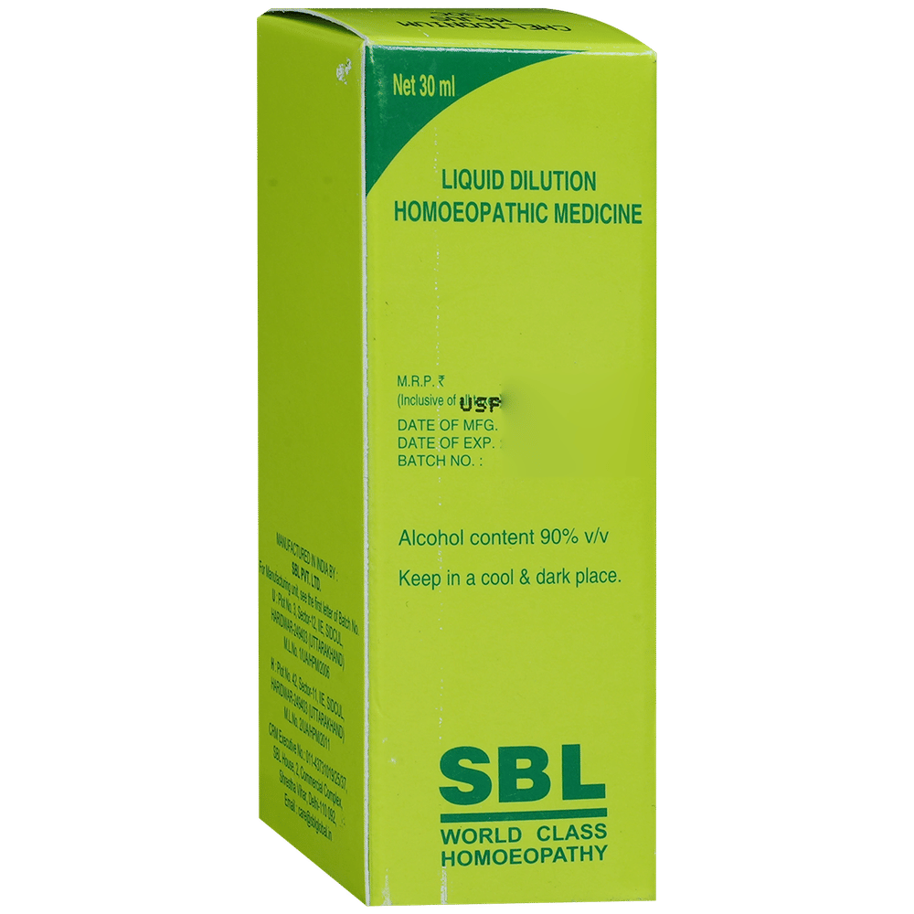 SBL Chelidonium Majus Dilution 30 CH bottle of 30 ml Dilution