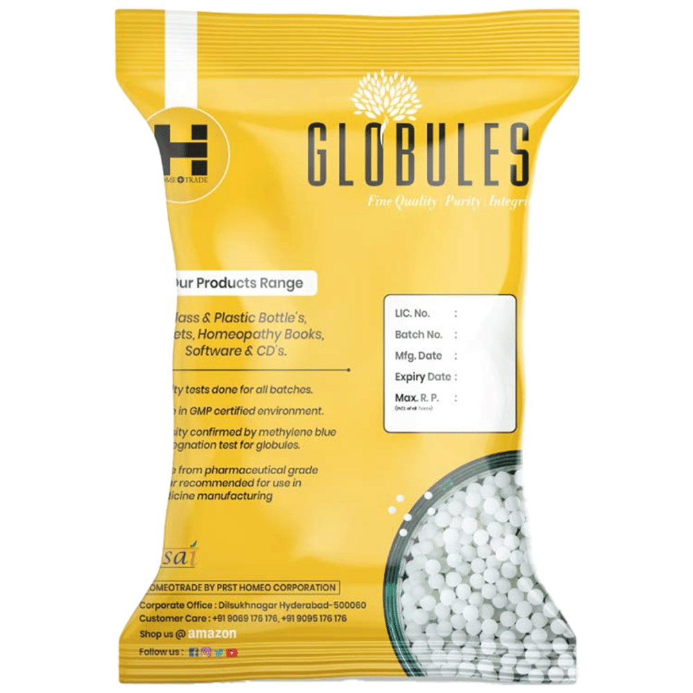 Homeotrade Globules (Size 35) packet of 15 kg Globules Homeotrade Globules (Size 35) packet of 15 kg Globules