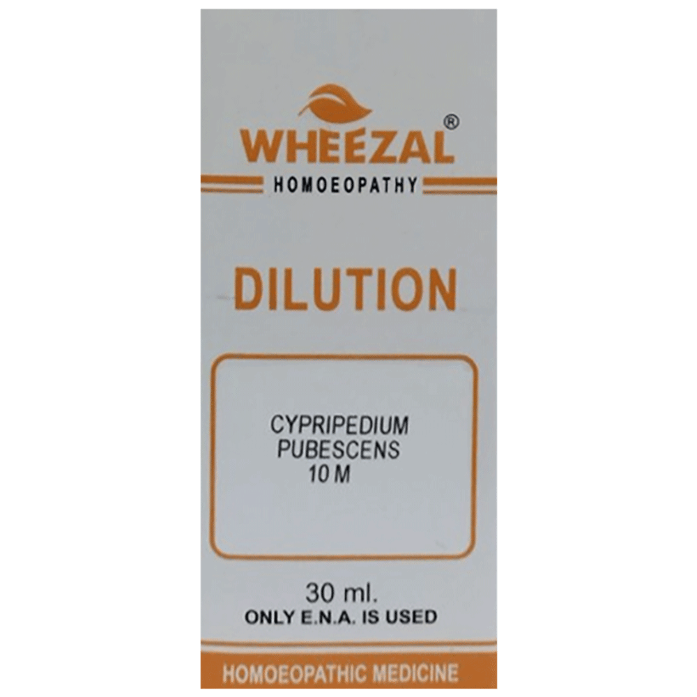 Wheezal Cyprideium Pubescens Dilution 10M bottle of 30 ml Dilution