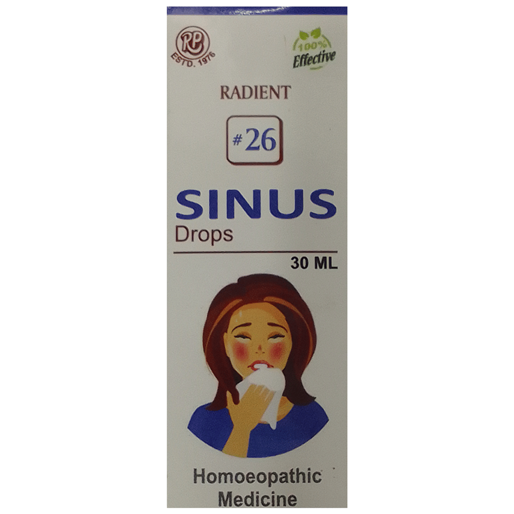 Radient 26 Sinus Oral Drops bottle of 30 ml Oral Drops