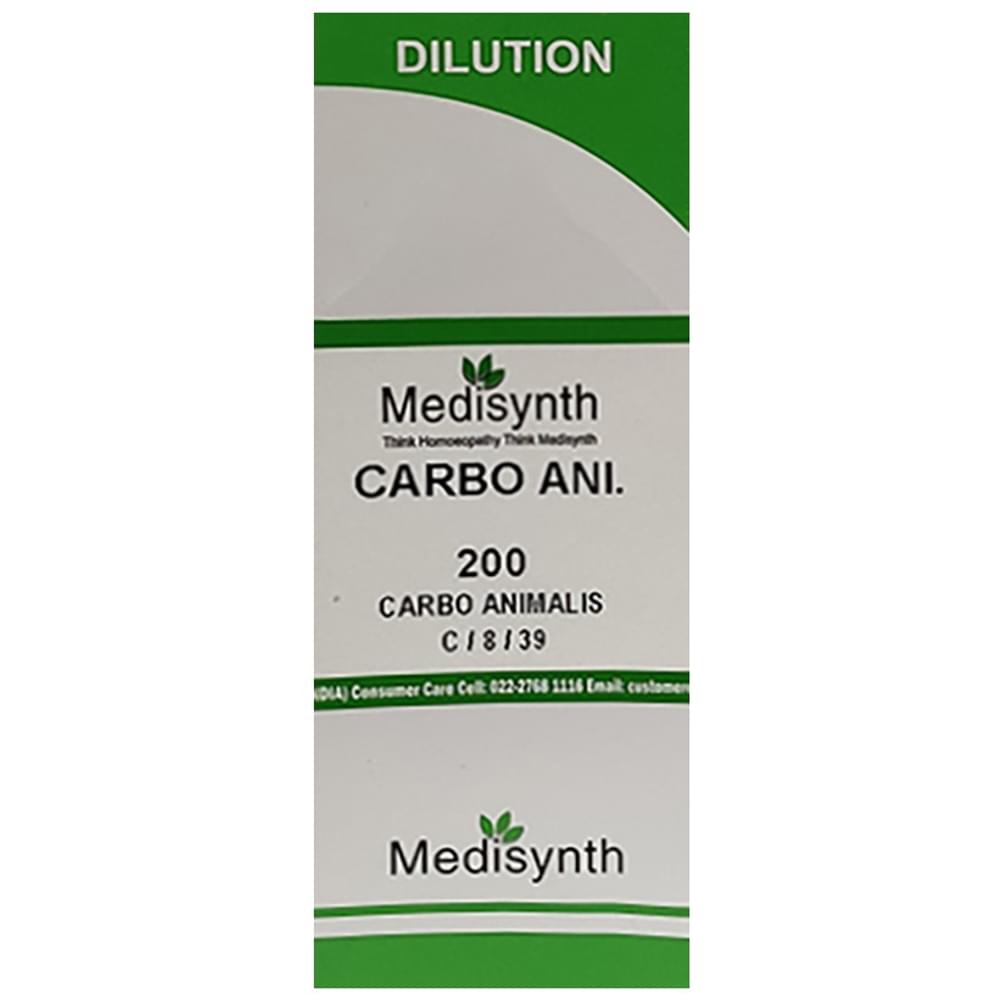 Medisynth Carbo Animalis Dilution 200 bottle of 30 ml Dilution
