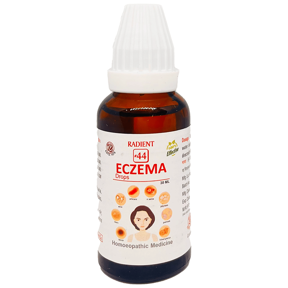 Radient #44 Eczema Drops bottle of 30 ml Oral Drops