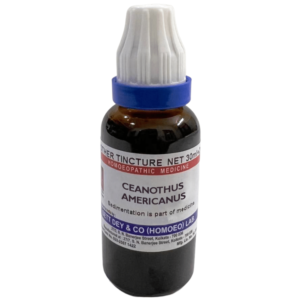 Sett Dey Ceanothus Americanus Mother Tincture Q bottle of 30 ml Mother Tincture