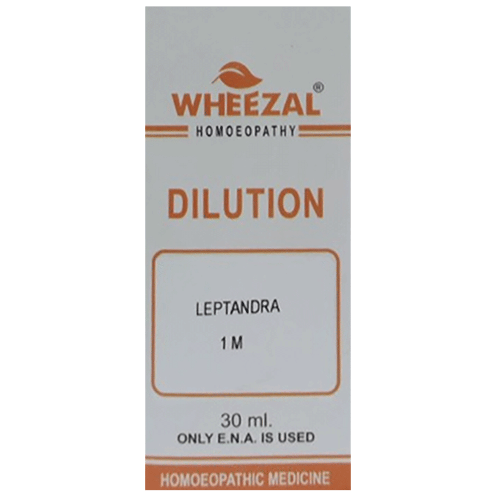 Wheezal Leptandra Dilution 1M bottle of 30 ml Dilution