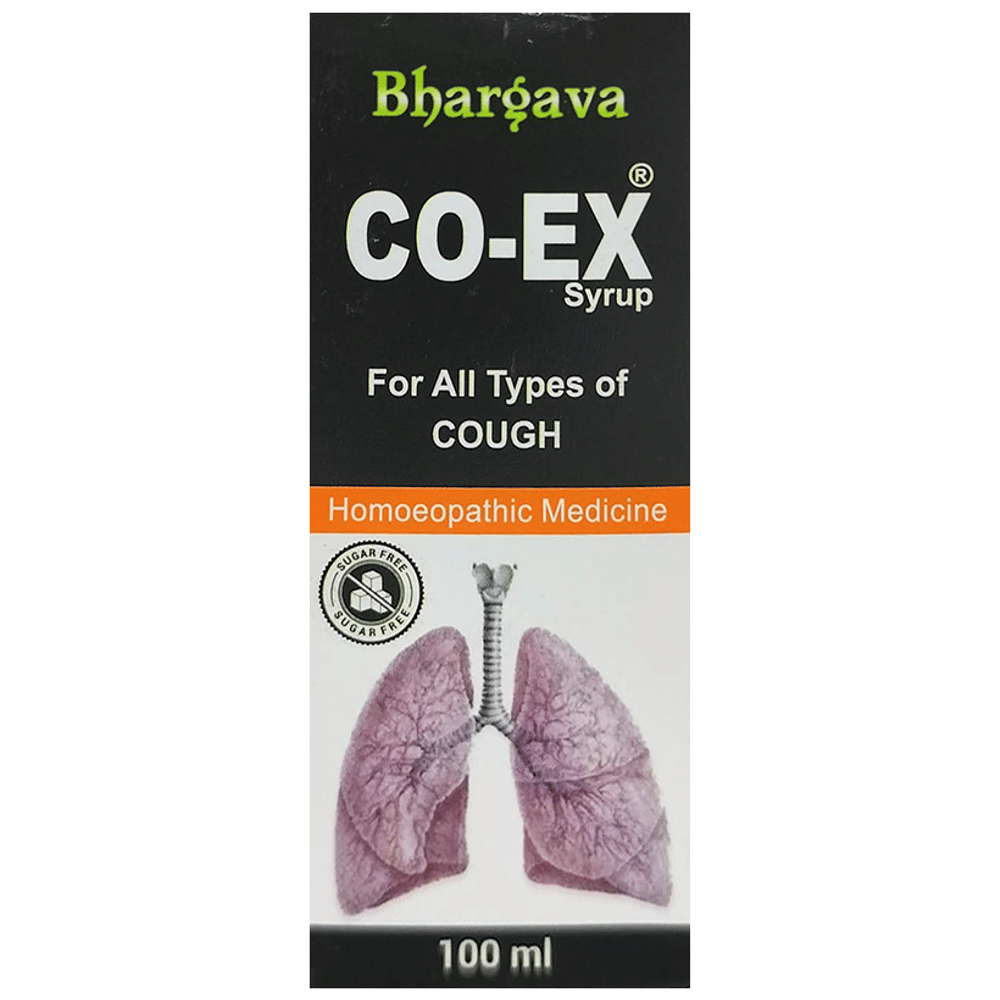 Bhargava Co-Ex Syrup bottle of 100 ml Syrup